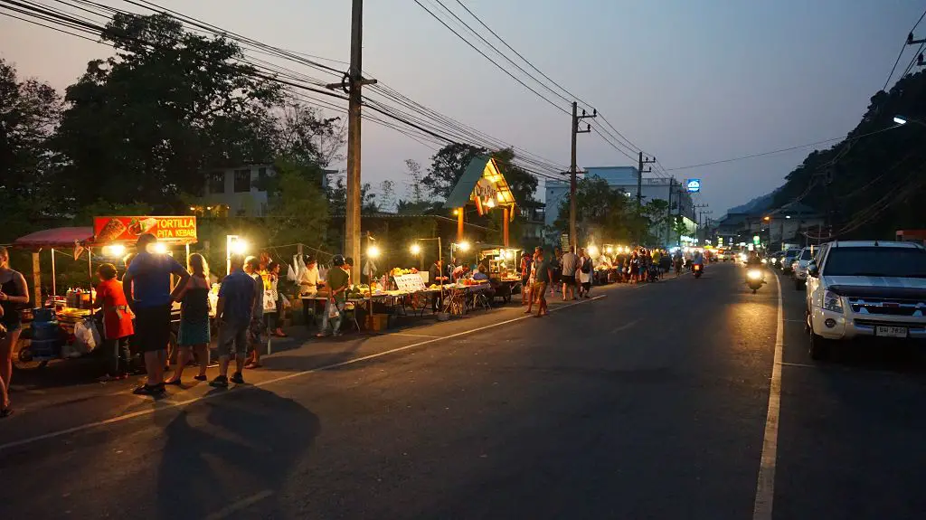Der Nachtmarkt auf Koh Chang