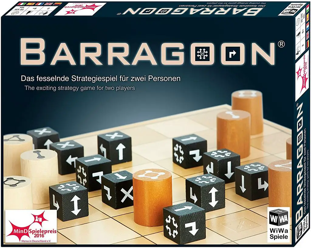 Normales Spiel für Paare: Barragoon das Brettspiel