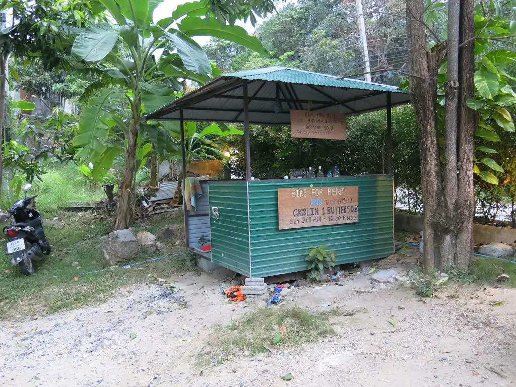 Tankstelle auf Koh Phangan