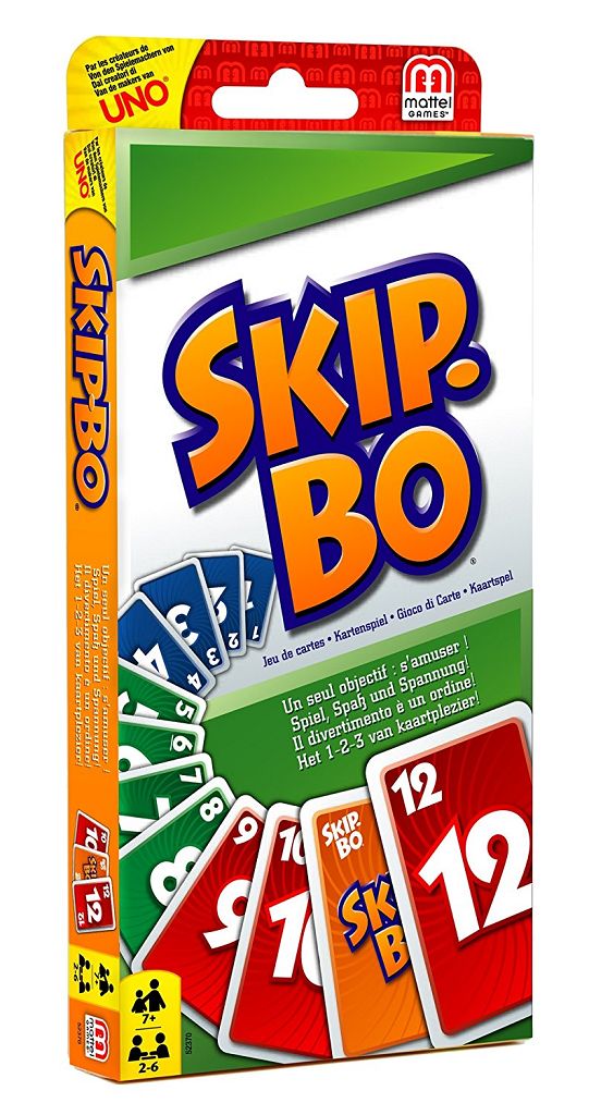 Ein witziges Reisespiel: Skip Bo