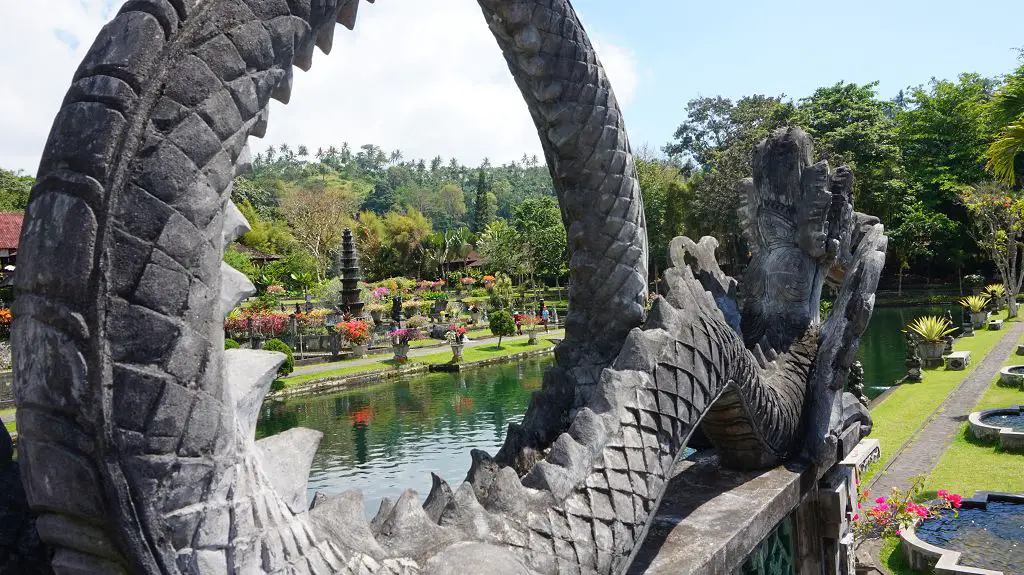 Schönste Orte Bali der Tirta Gangga Wasserpalast