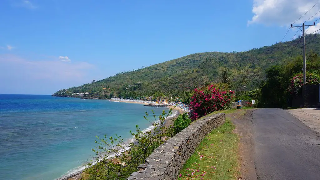 Die Küste von Amed Bali