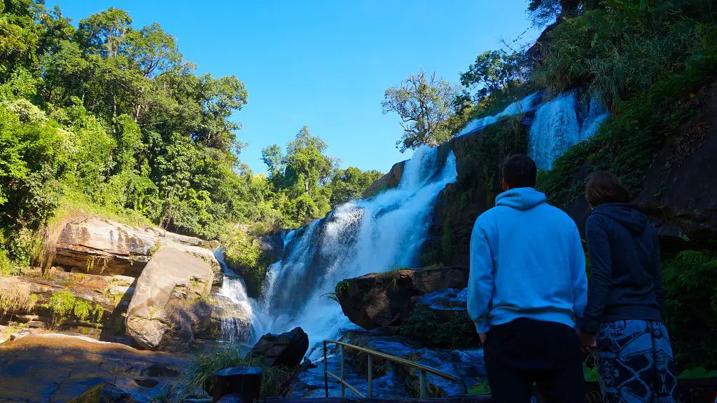 Wasserfall im Doi Inthanon Nationalpark Chiang Mai