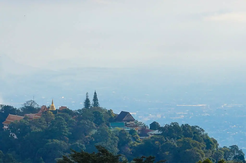 Aussicht auf den Wat Doi Suthep