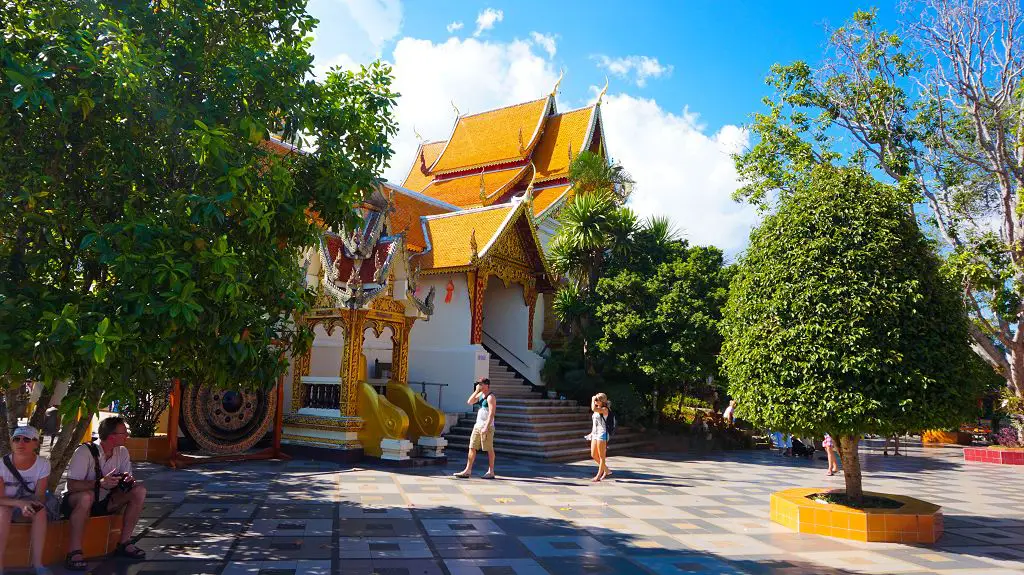 Chiang Mai Tempel: Anlage des Wat Doi Suthep