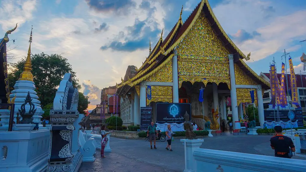 Tempelgebäude Wat Chedi Luang