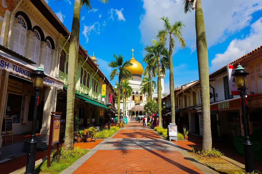 Singapur Sightseeing Highlight: Die Arab Street mit der Sultans Moschee