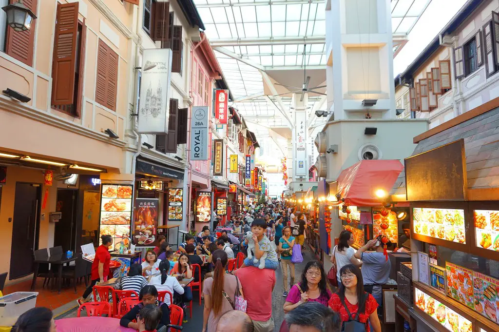 Ein Singapur Sightseeing Highlight: Die Chinatown Food Street