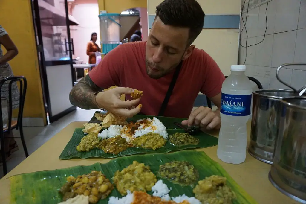 Indisch essen im Sri Kaveri Restaurant