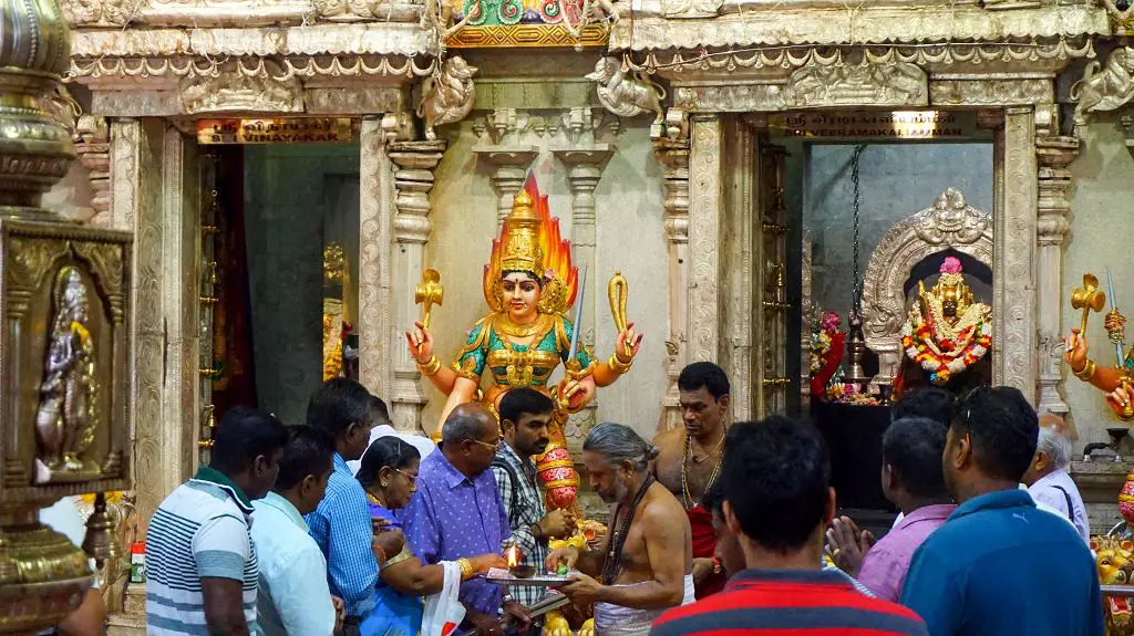 Sri Veeramakaliamman Tempel in Little India Singapur