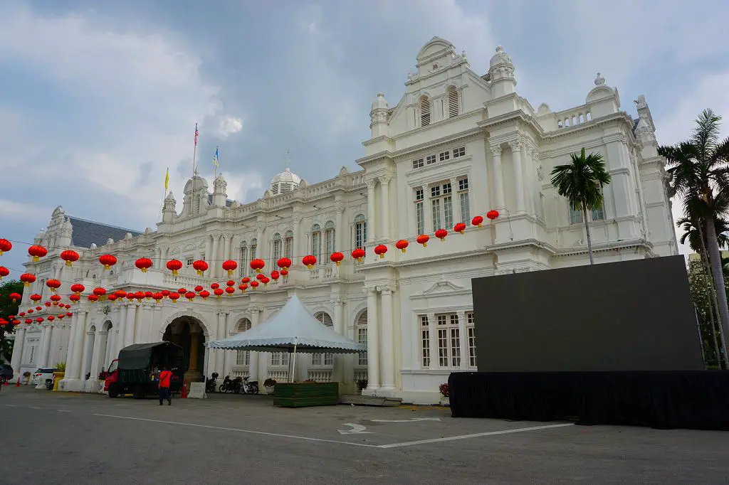 City Townhall im Penang Reisebericht