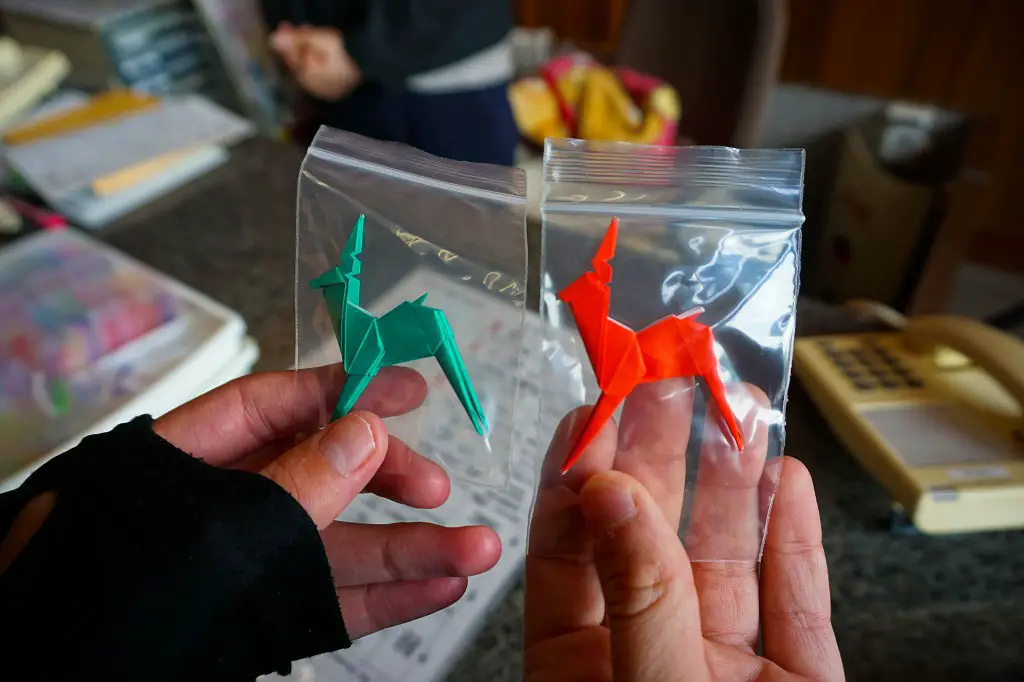 Kostenlose Origami vom Nara Prefectural Goverment Office