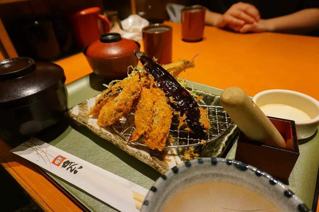 Japanische Küche: Tempura