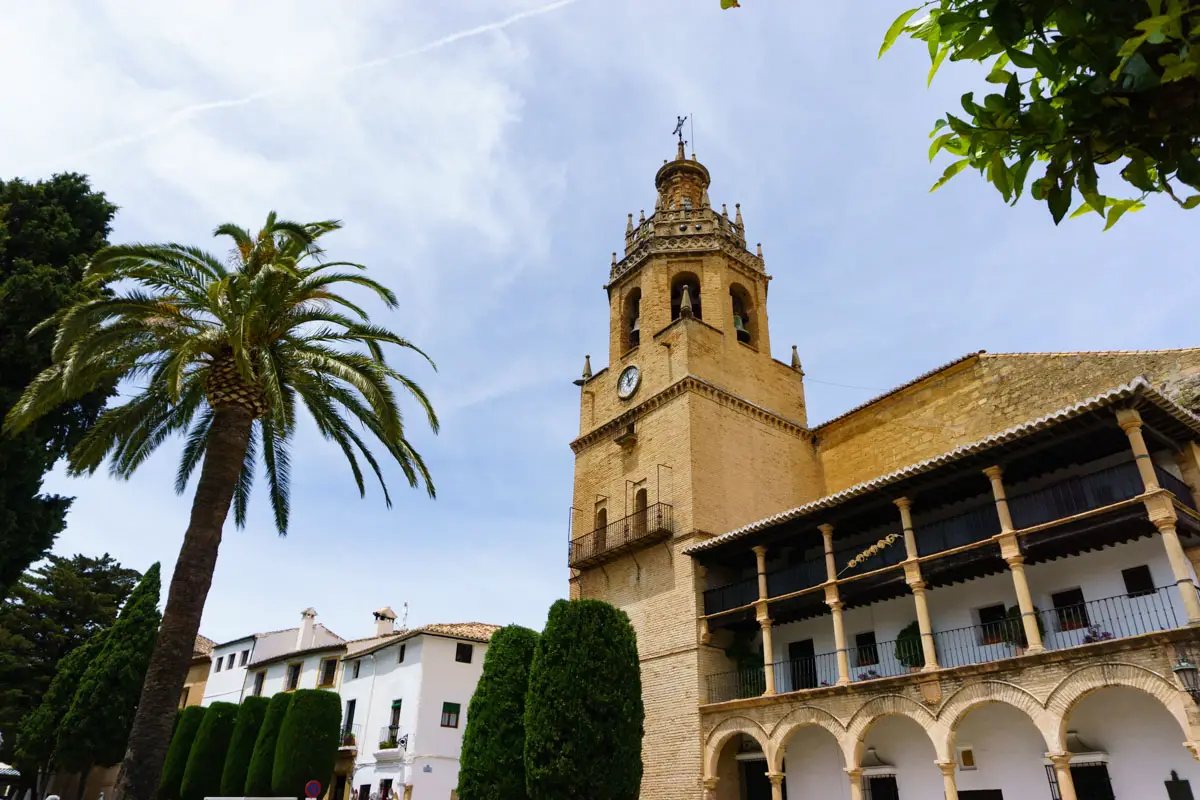 Ronda Sehenswürdigkeiten die Santa Maria la Mayor Kirche