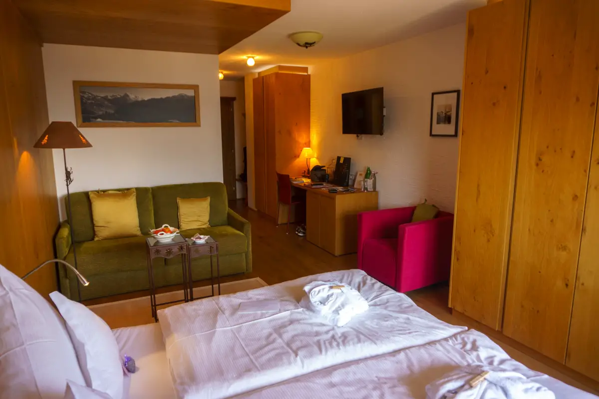 Zimmer im Hotel Goldener Berg in Oberlech