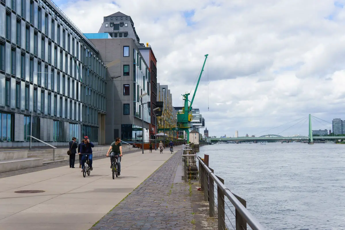 Köln Sehenswürdigkeiten: Der Rheinauhafen