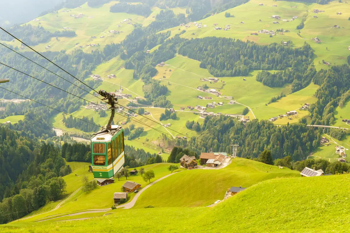 Sommerseilbahn in Vorarlberg