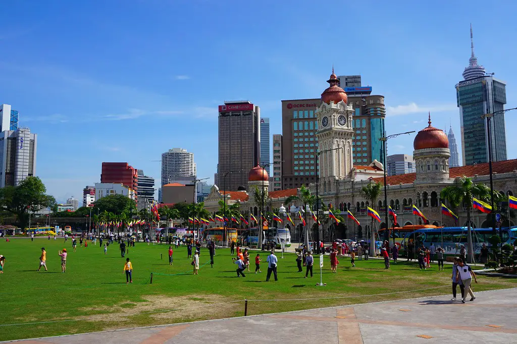 Der Merdeka Square in Kuala Lumpur Malaysia