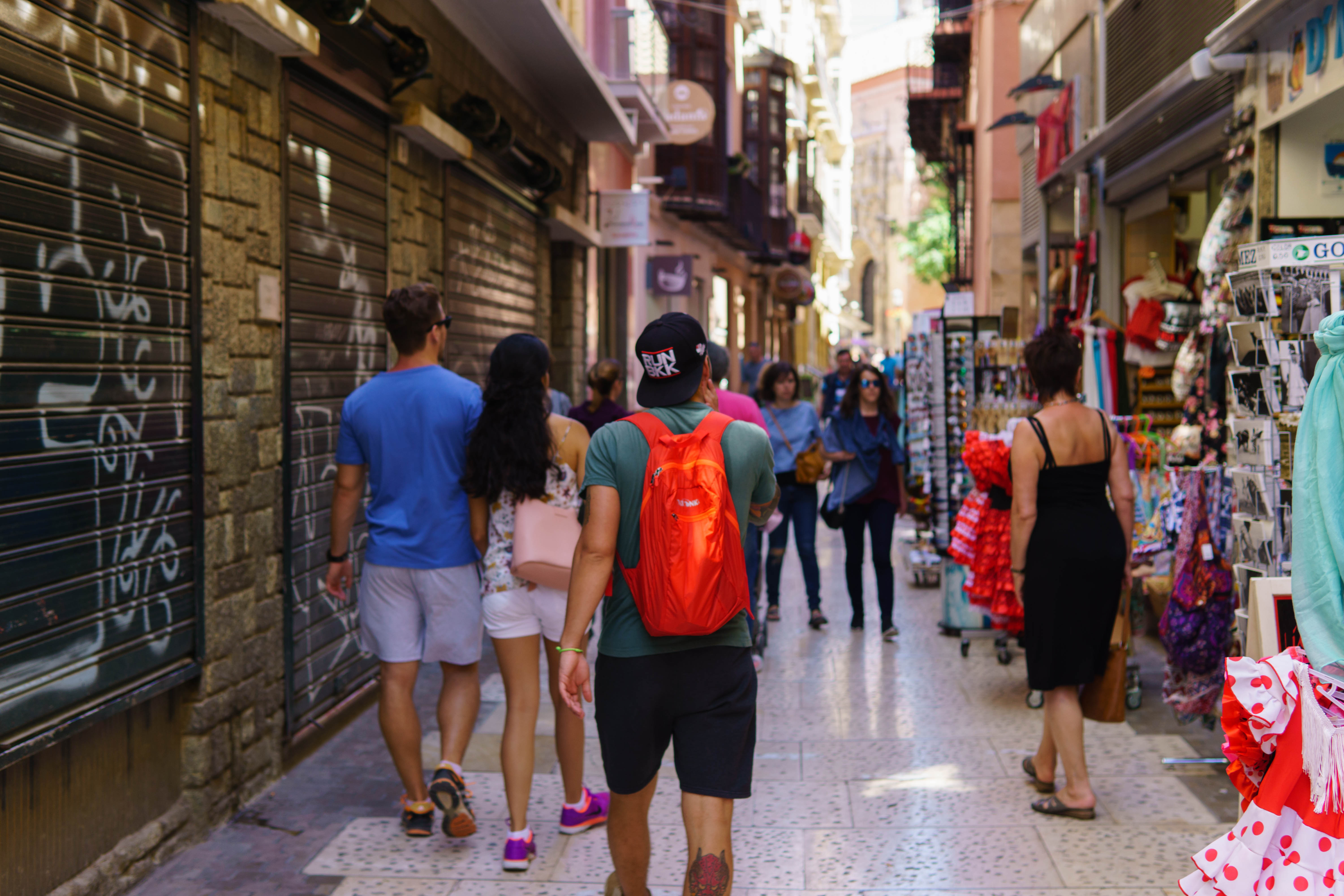 Marco in Malagas Altstadt auf unserer Andalusien Rundreise
