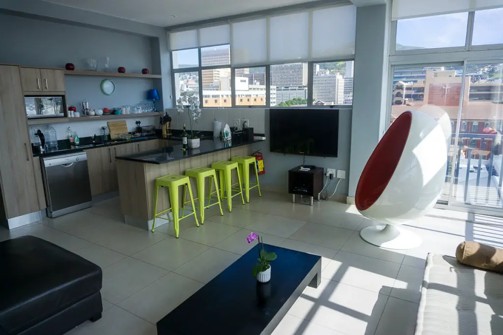 Unsere Airbnb Wohung im Zentrum von Kapstadt