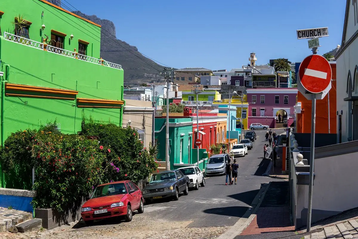 Tipp für Kapstadt Sehenswürdigkeiten ist das Bo Kaap Viertel