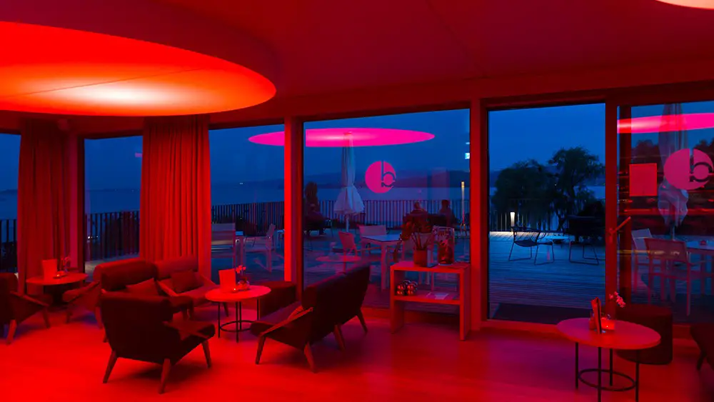 Lounge im Hotel Bora HotSpaResort