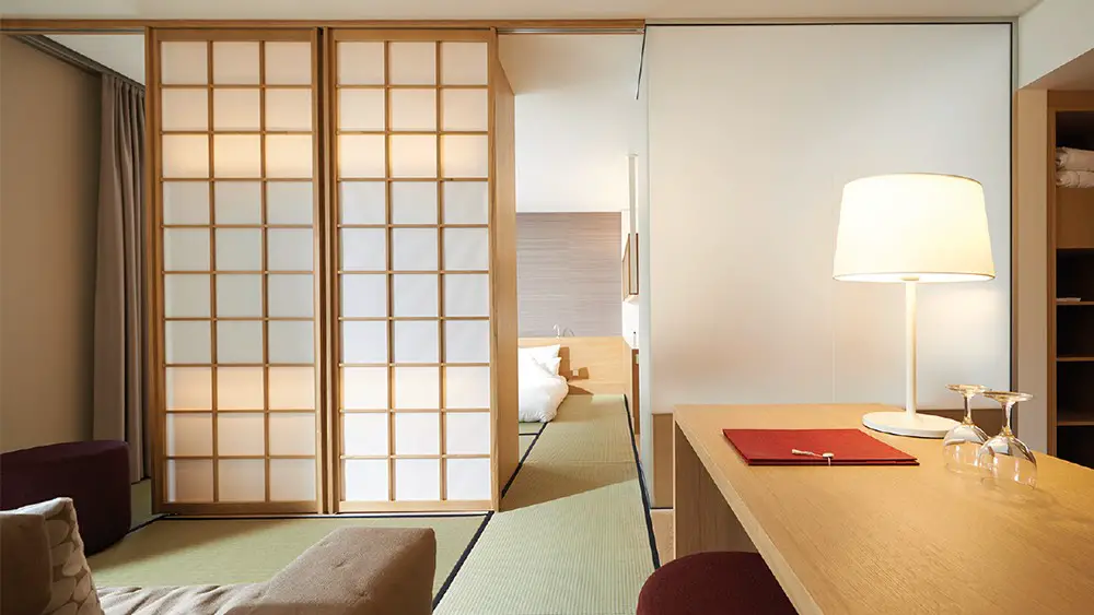 Japanhaus Zimmerbeispiel mit Wohnbereich