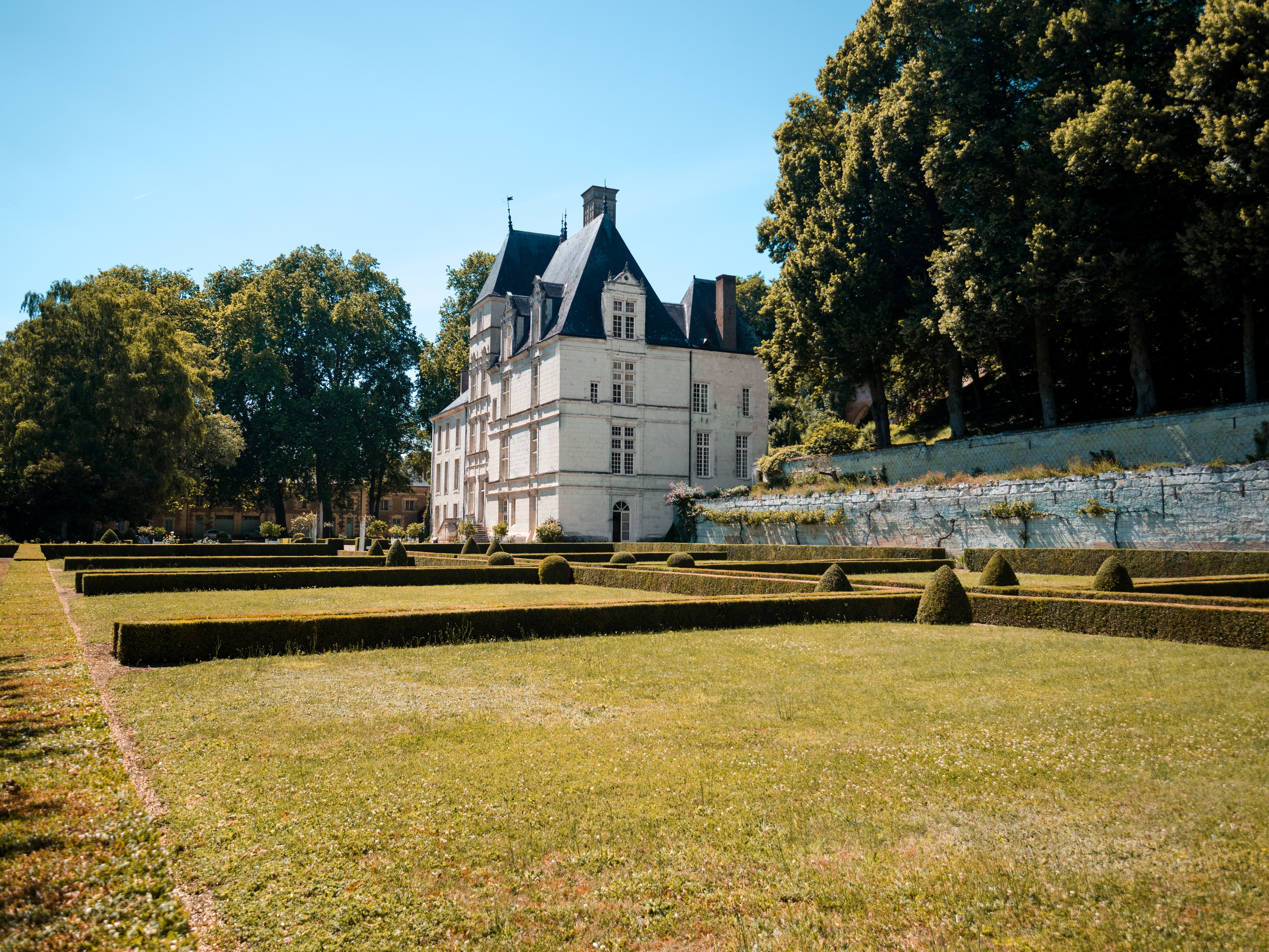 Das Château de Poncé in der Region Vallée du Loir