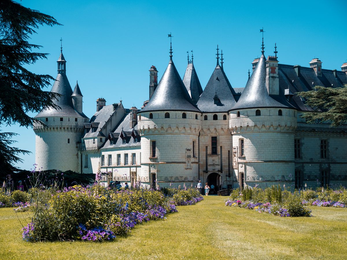 Das Schloss von Châumont-sur-Loire an der Loire