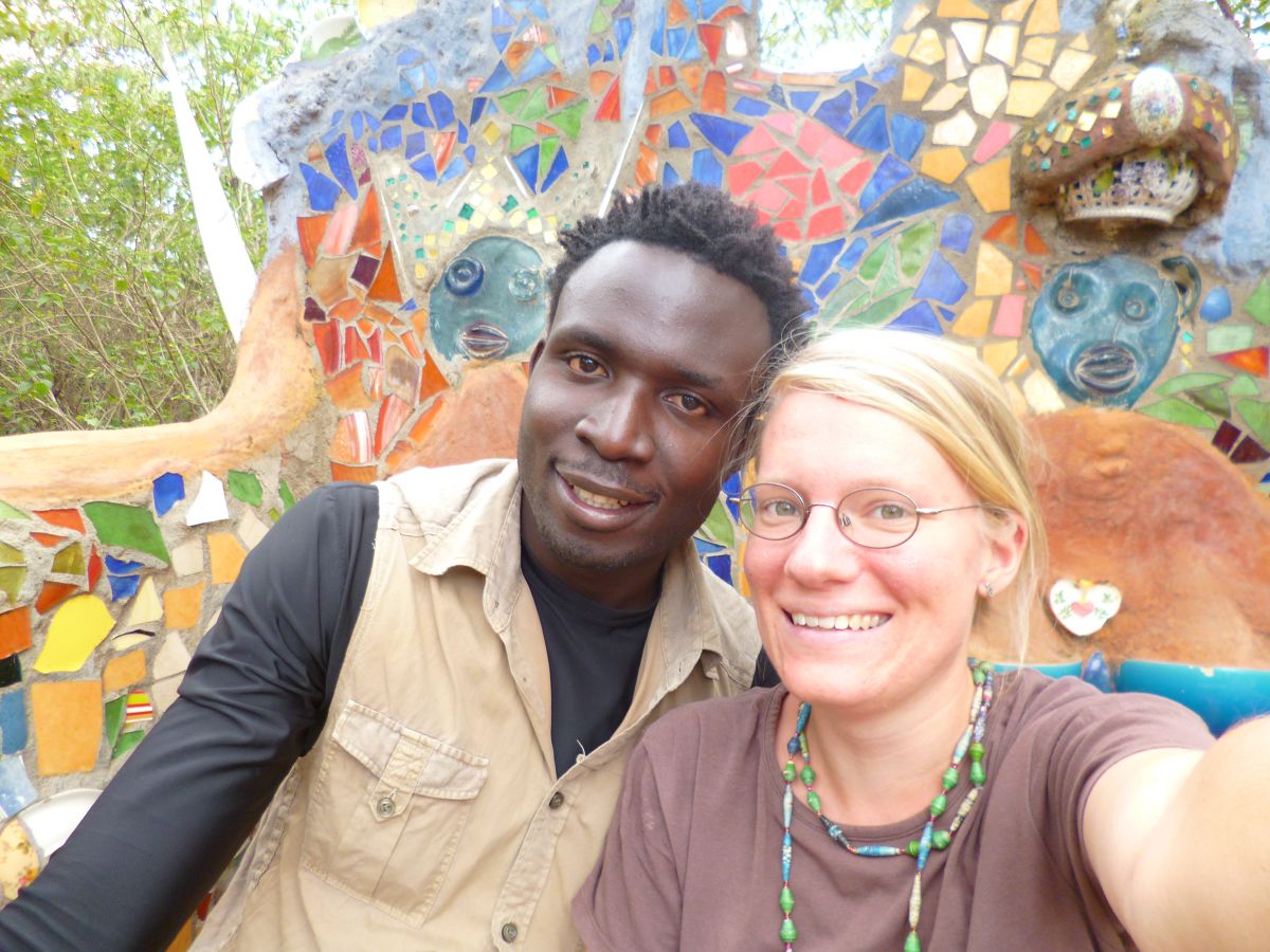 Antony & Laura gemeinsam in Kenia