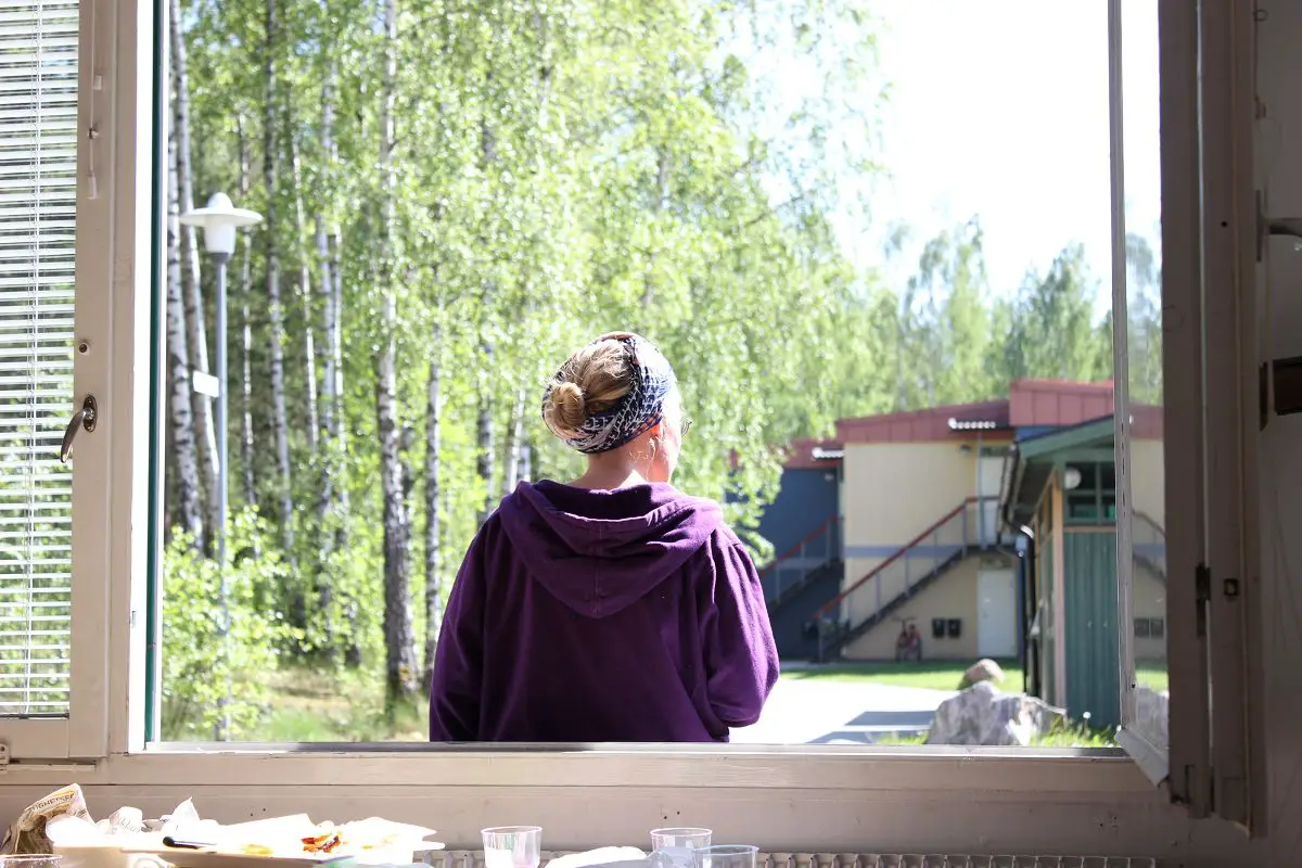 Laura in Schweden während ihrem Studium