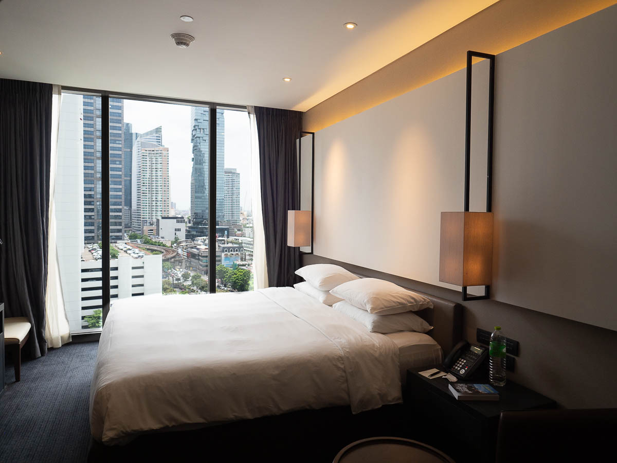 Unser Hotelzimmer in Bangkok