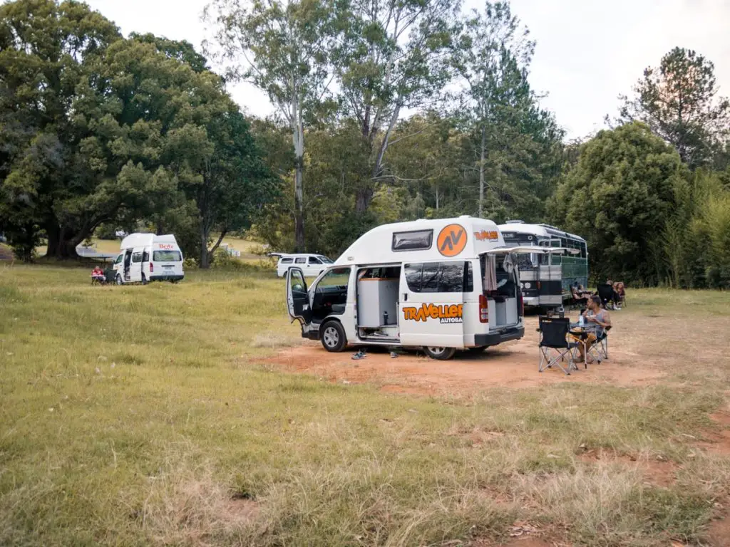 Australien Kosten: Kostenloser Campingplatz