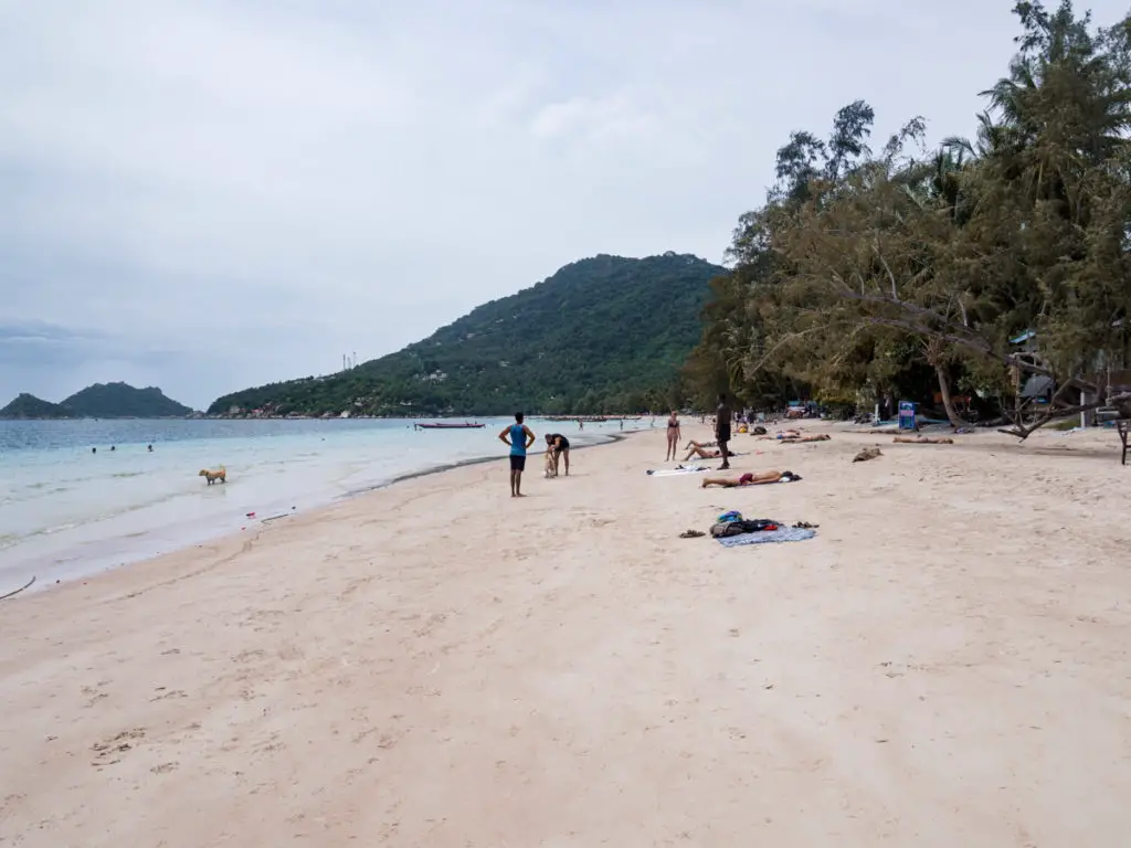 Sairee Beach auf der Koh Tao Insel