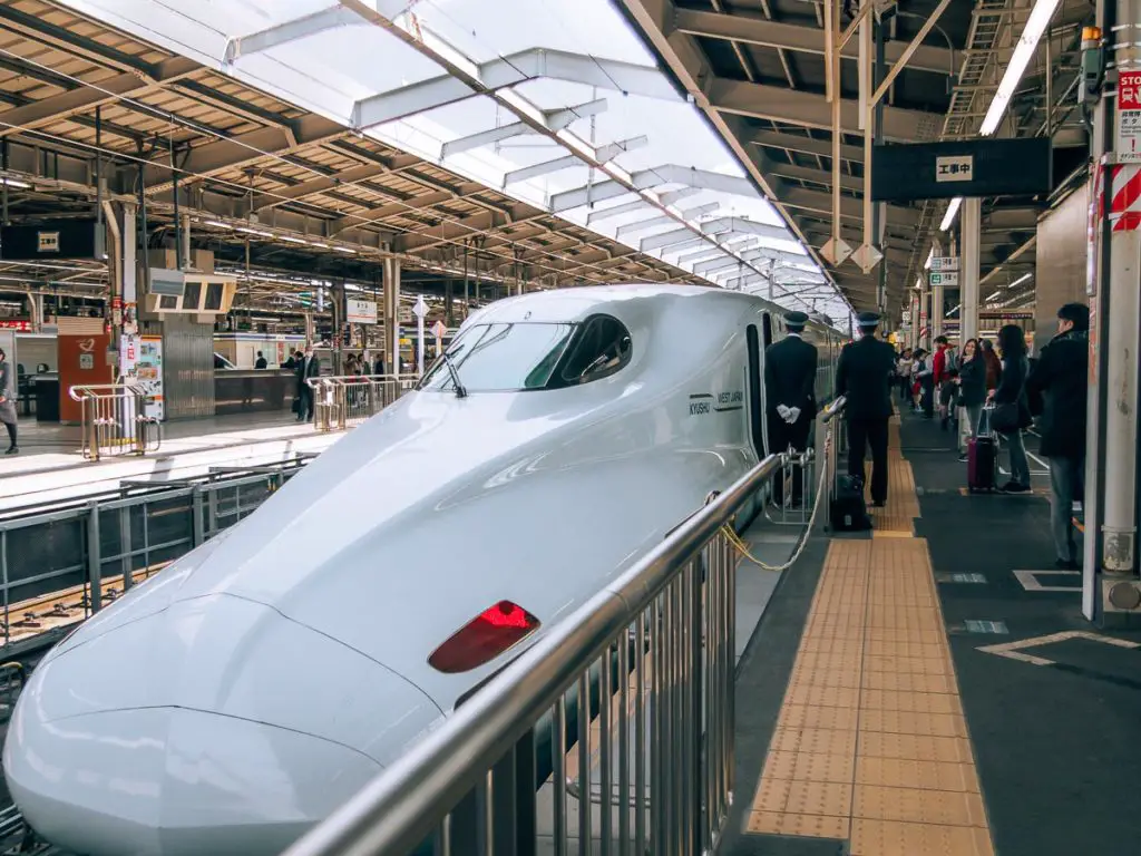 Shinkansen Zug in Japan