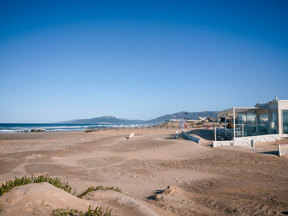 Playa des Los Lances in Tarifa Spanien