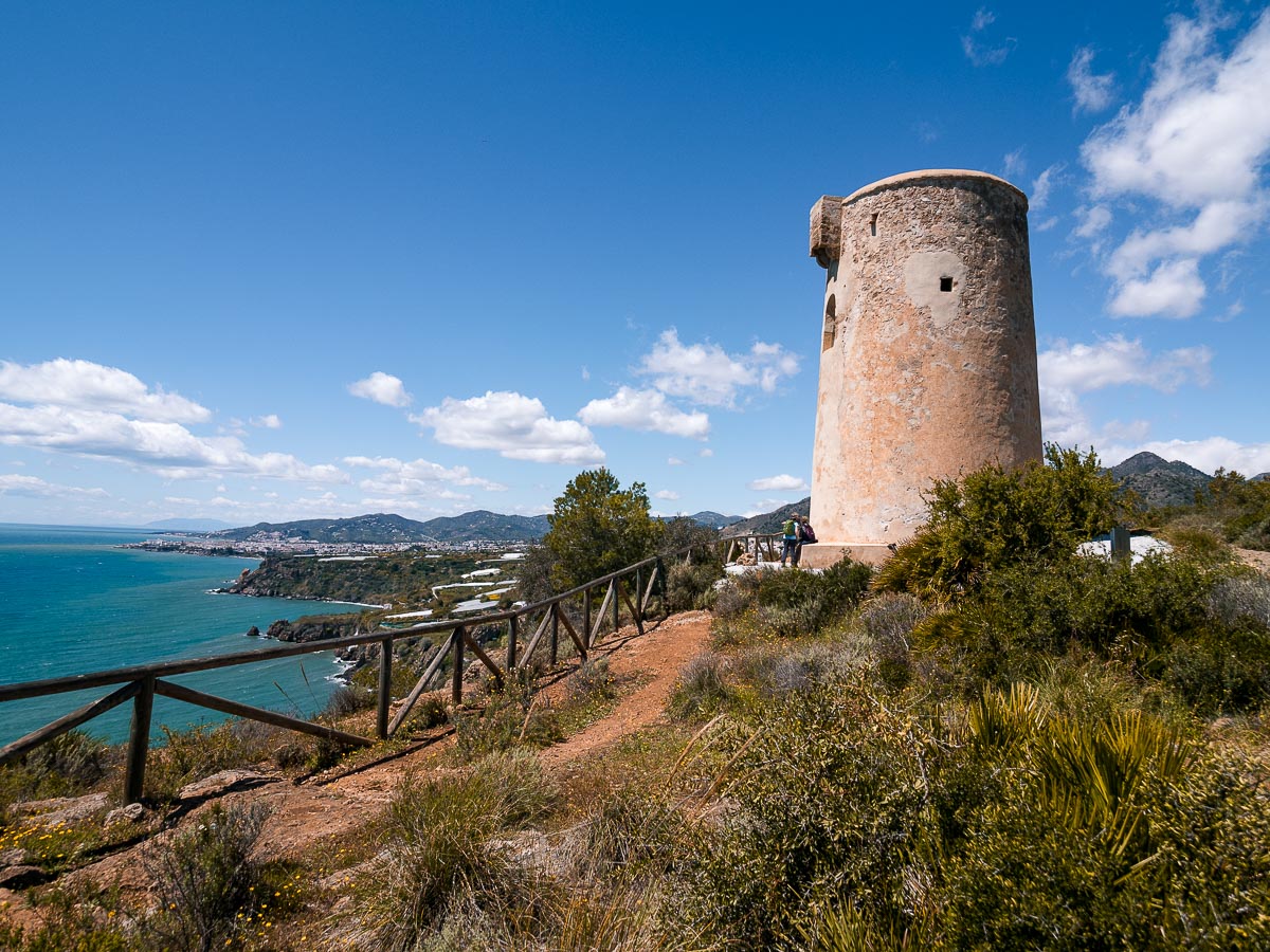 Torre de Maro in Nerja Spanien