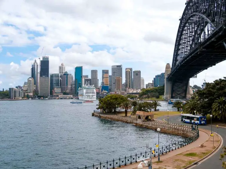 Aussicht auf die Skyline von Sydney