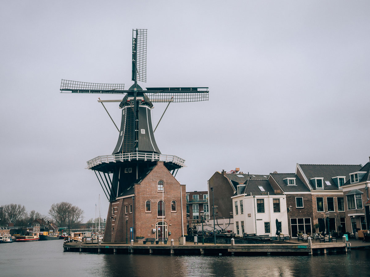 De Adriaan Windmühle - Haarlem Sehenswürdigkeiten