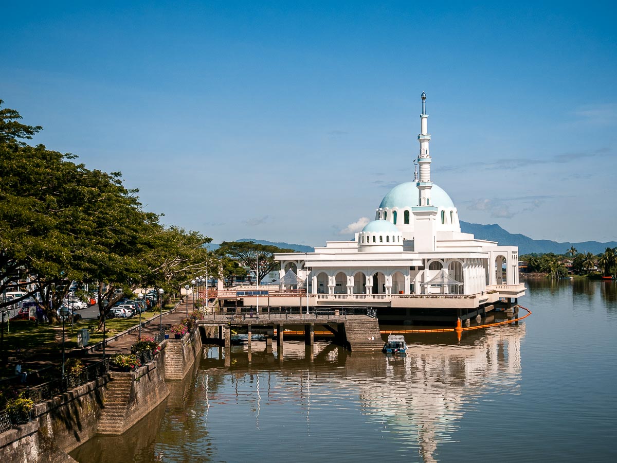 Moschee Masjid India – tolle Sehenswürdigkeit in Kuching