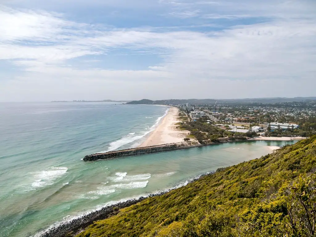 Gold Coast Australien: Aussicht auf den Palm Beach