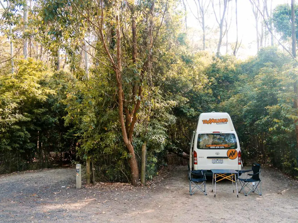 Campingplatz in Nationalpark