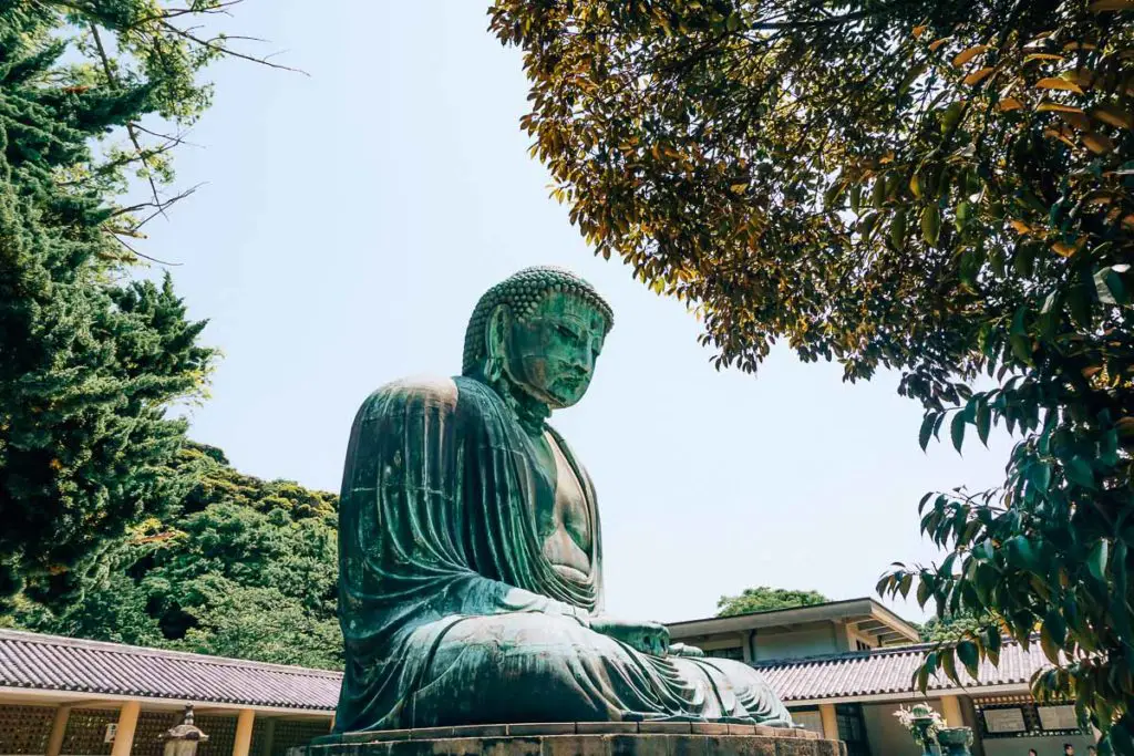 Kamakura Japan: Die große Great Buddha Statue