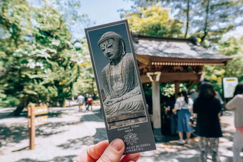 Eintrittskarte zur Great Buddha Statue