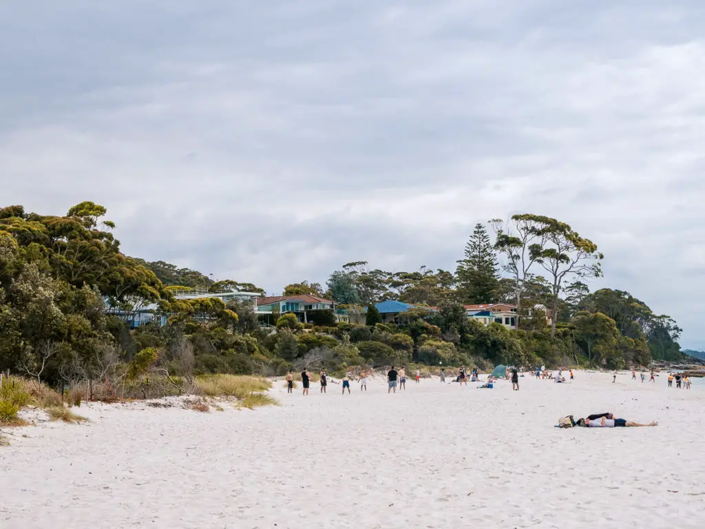 Hyams Beach in Jervis Bay Australien