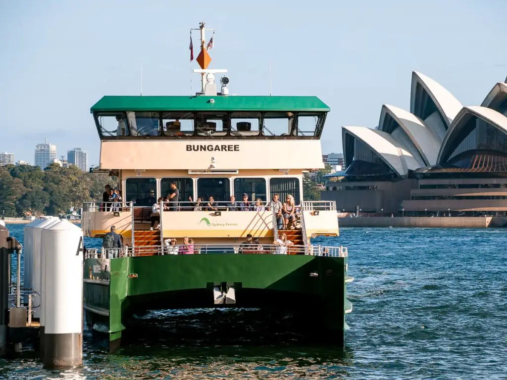 Sydney Tipps: Öffentliche Fähre