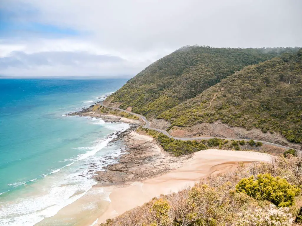 Teddy´s Lookout: Aussicht auf die Great Ocean Road Australien
