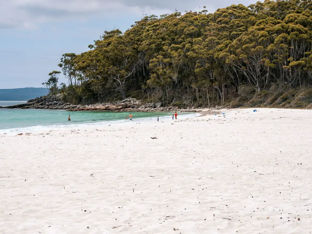 Greenfield Beach in der Jervis Bay Australien