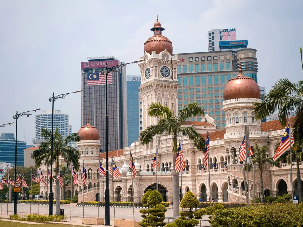 Das Sultan Abdul Samad Building in Kuala Lumpur