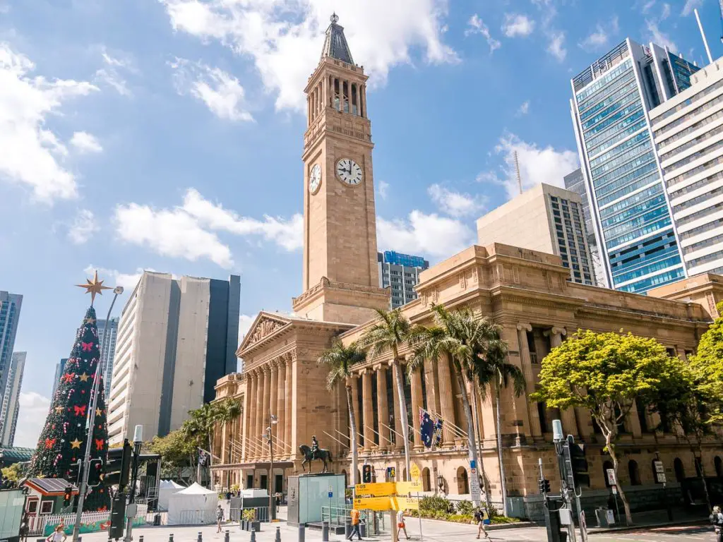 Das Rathaus "Brisbane City Hall"